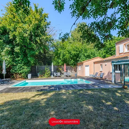 Grande Maison 5 Avec Piscine A Lagord, Cap. 10 Pers - Fr-1-535-60 Lagord