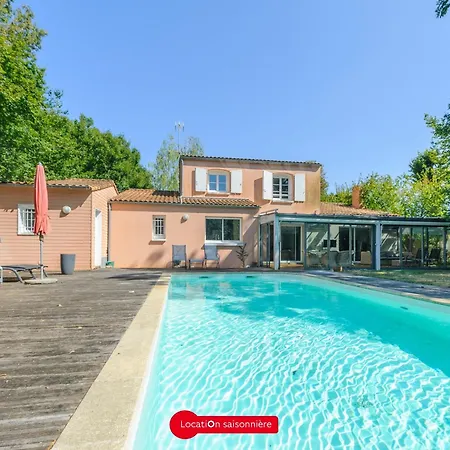 Grande Maison 5 Avec Piscine A Lagord, Cap. 10 Pers - Fr-1-535-60 * Lagord